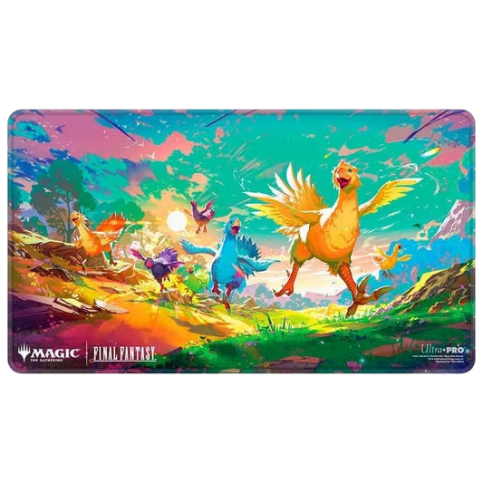 ULTRA PRO: MAGIC THE GATHERING: UNIVERSES BEYOND: FINAL FANTASY: Q4 HOLOFOIL PLAYMAT CHOCOBO