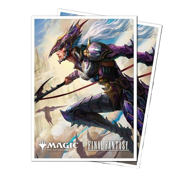 ULTRA PRO: MAGIC THE GATHERING: UNIVERSES BEYOND: FINAL FANTASY: Q4 105CT APEX DECK PROTECTOR SLEEVES PREMIUM KAIN TRAITOROUS DRAGOON
