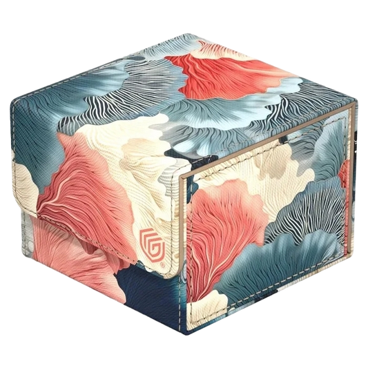 Sidewinder 133+ Deck Box Xenoskin "Coral Places" - Reef Flowers