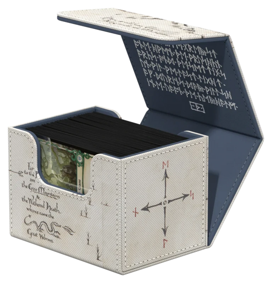 Sidewinder 100 Xenoskin Deck Box The Hobbit - Thrór's Map