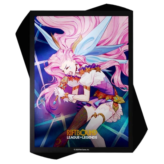 Riftbound: League of Legends TCG: Radiance "Seraphine, Starry-Eyed Songstress" - Card Sleeves (100)