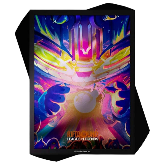 Riftbound: League of Legends TCG: Radiance "Ziggs, Hexplosives Expert" - Card Sleeves (100)