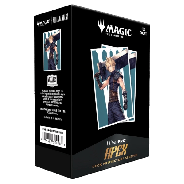 Ultra Pro Apex Sleeves - Final Fantasy - Cloud, Ex-Soldier